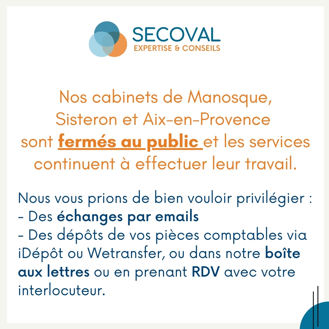 communication secoval (4) covid secoval comptable comptabilité aix manosque sisteron