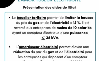 Aides de l’Etat « Electricité et Gaz » 2023