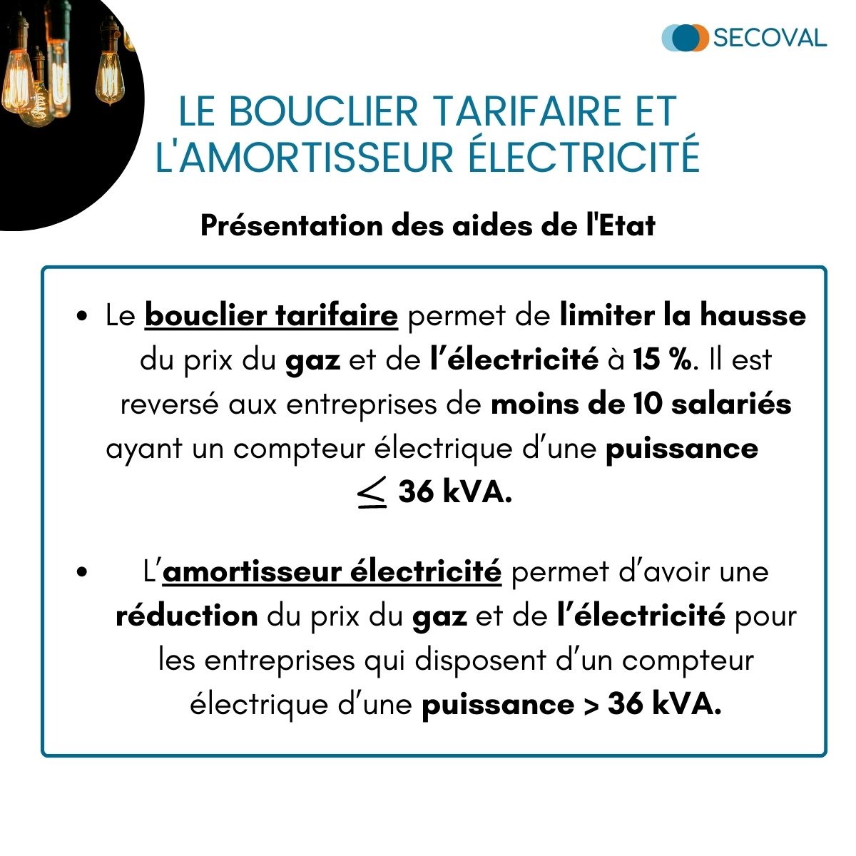 aides état bouclier tarifaire amortisseur électricité 